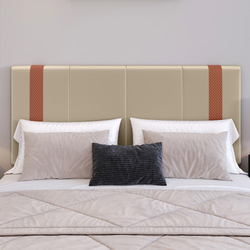 Cabeceira Parise 1,40 -  Suede Bege