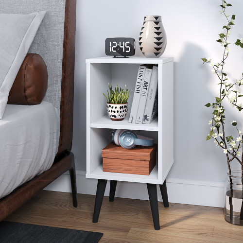 Mesa de Cabeceira Charme - Branco