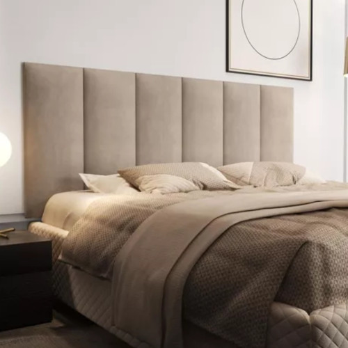 Cabeceira Julia 1,40 - Suede Bege