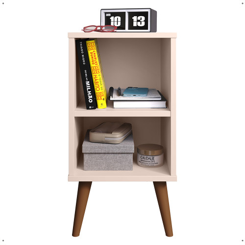 Mesa de Cabeceira Charme - Off White