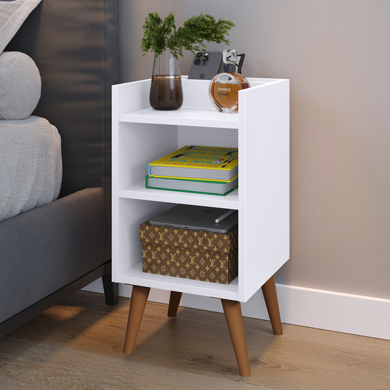MESA DE CABECEIRA MAX BRANCO