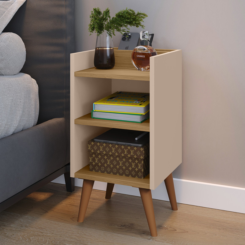 Mesa de cabeceira Max - Fendi / Hanover ( Unitário )