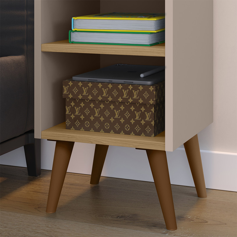 Mesa de cabeceira Max - Fendi / Hanover ( Unitário )