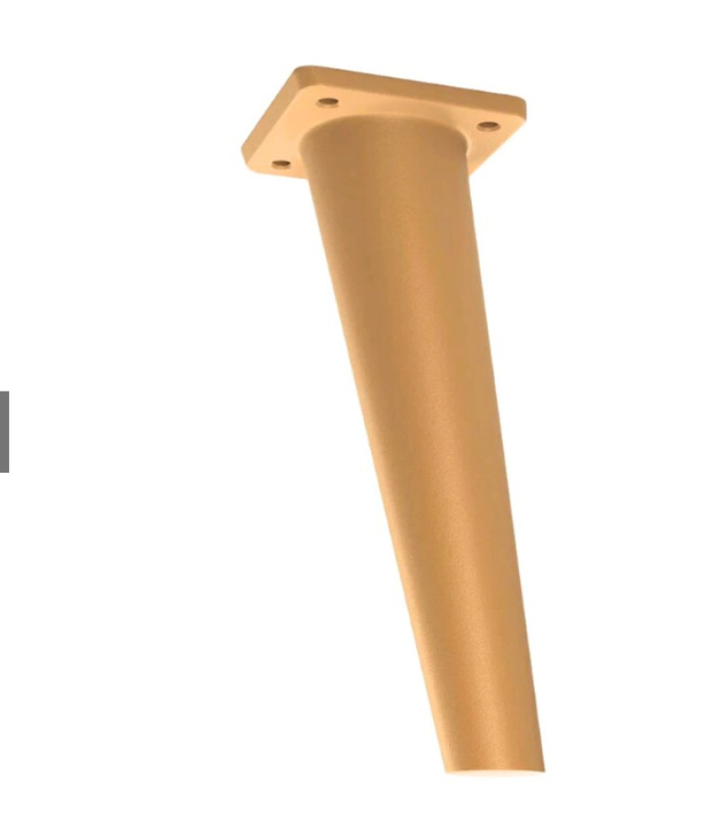 Pé palito em PVC 27cm - MARROM