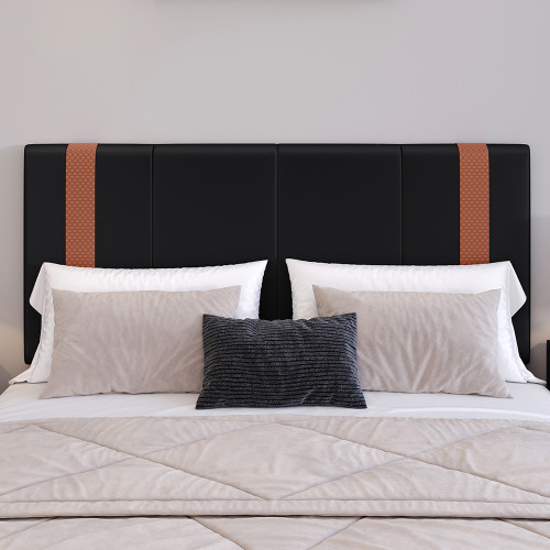 Cabeceira Parise 1,40 - Suede Preto