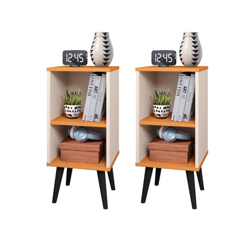 Kit 2 mesa de cabeceira Charme