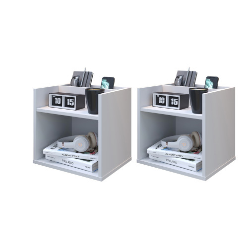 Kit Mesa de cabeceira Madri