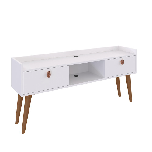 Rack Miami com pés - Branco