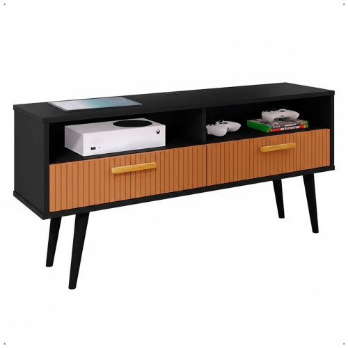 RACK TURIM - PRETO / RIPADO