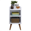 MESA DE CABECEIRA MAX BRANCO